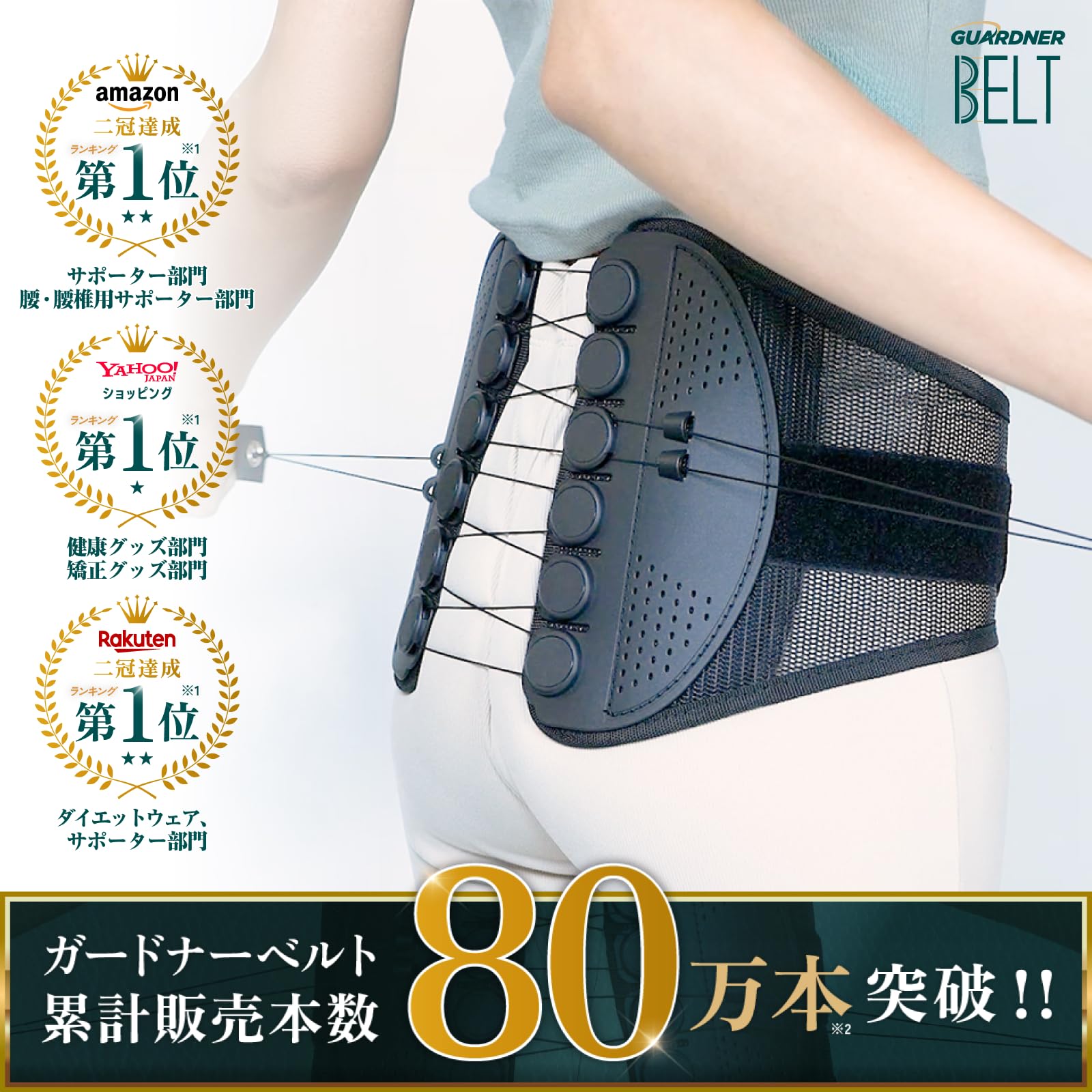 Amazon.co.jp: GUARDNER: ガードナーベルト